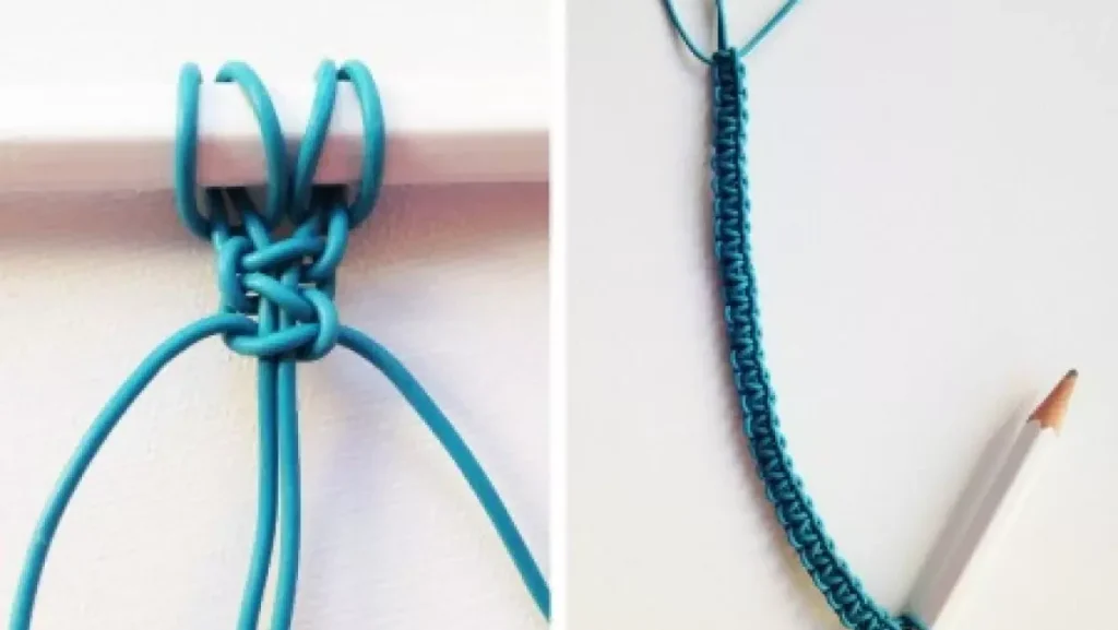 Nếu bạn muốn chiếc vòng được bền hơn, hãy chọn chỉ thêu chất lượng tốt