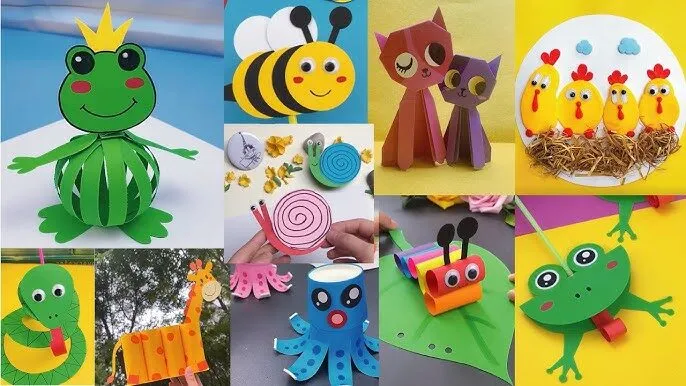 Các món đồ handmade được làm bằng giấy cực kì dễ thương