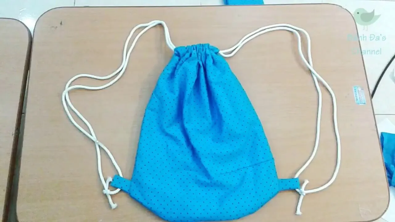 Cách Làm Balo Rút Dây Handmade 5 Bước Đơn Giản
