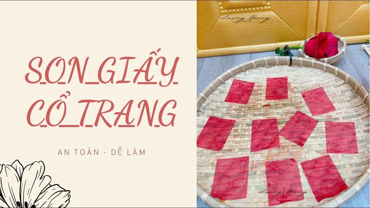 Cách Làm Son Cổ Trang Handmade Đơn Giản Tại Nhà