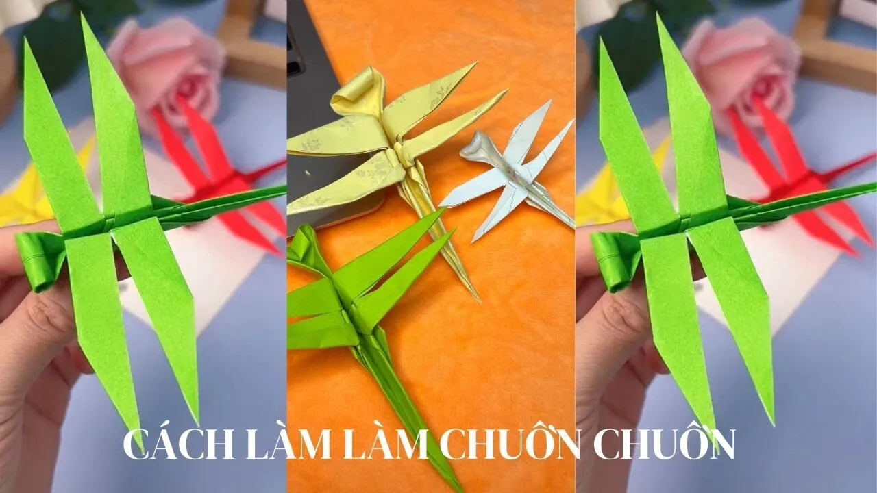Cách Làm Chuồn Chuồn Handmade – Hướng Dẫn Chi Tiết Cho Người Mới Bắt Đầu