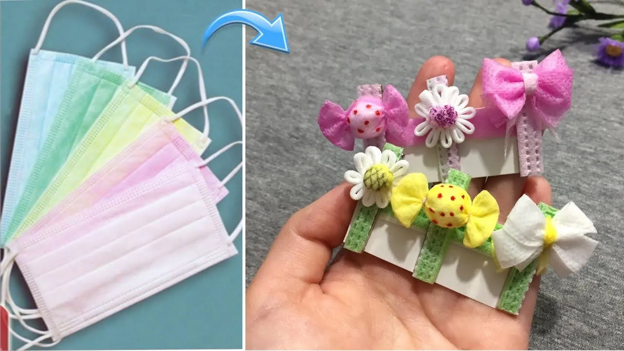 Cách làm kẹp tóc handmade đơn giản, đẹp mê ly tại nhà