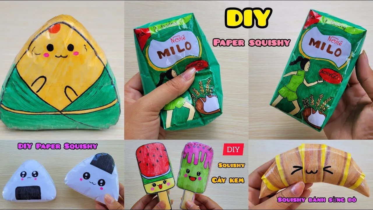 Một món squishy làm tại nhà thường có giá thành rẻ hơn nhiều so với sản phẩm bán sẵn ngoài thị trường