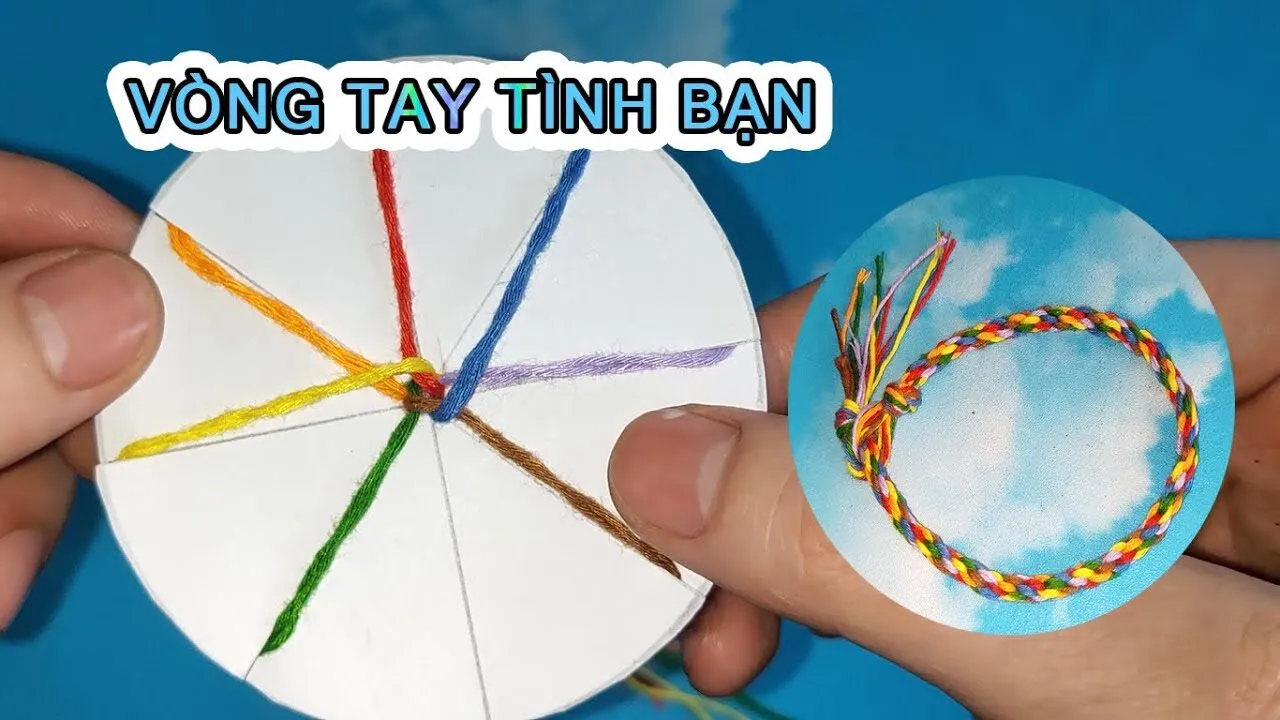 Hướng dẫn cách làm vòng handmade bằng chỉ thêu đơn giản tại nhà