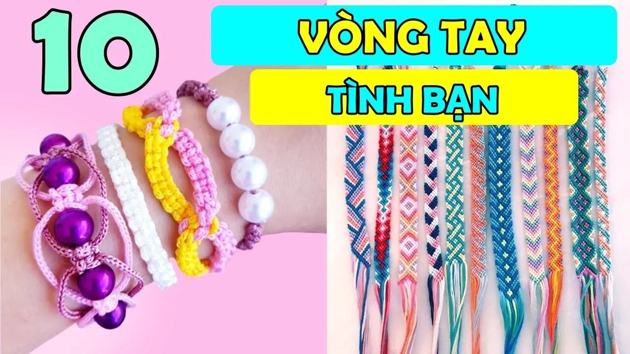 Vòng tay handmade không bao giờ trùng lặp, vì chính bạn là người tạo ra nó