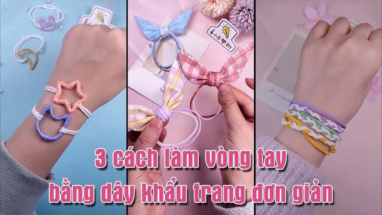 Cách làm vòng tay handmade đơn giản và đẹp mắt tại nhà