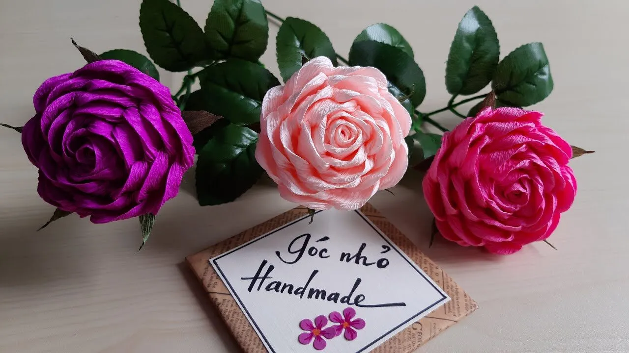Cách Làm Hoa Handmade Đơn Giản và Đẹp Mắt Tại Nhà