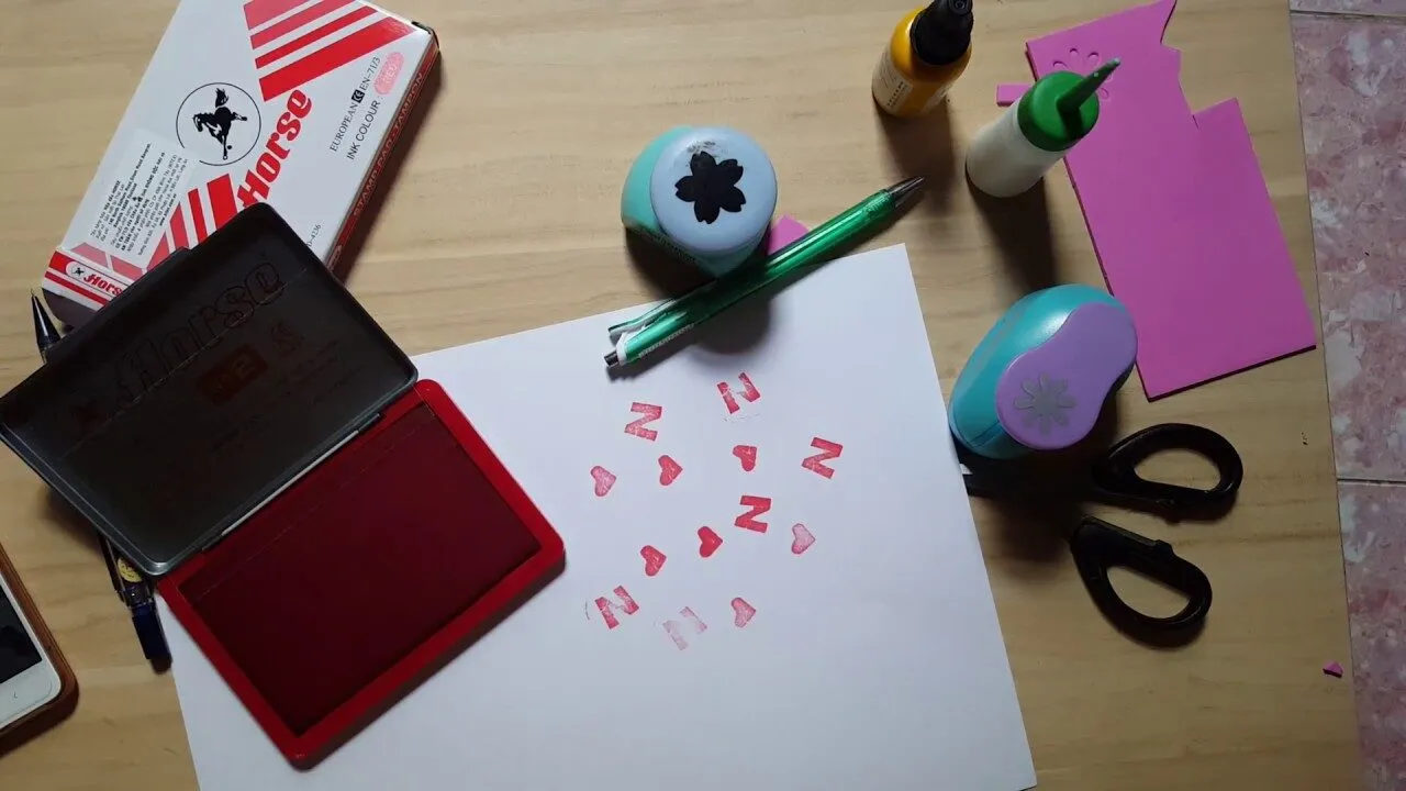 Làm con dấu thủ công rất đơn giản