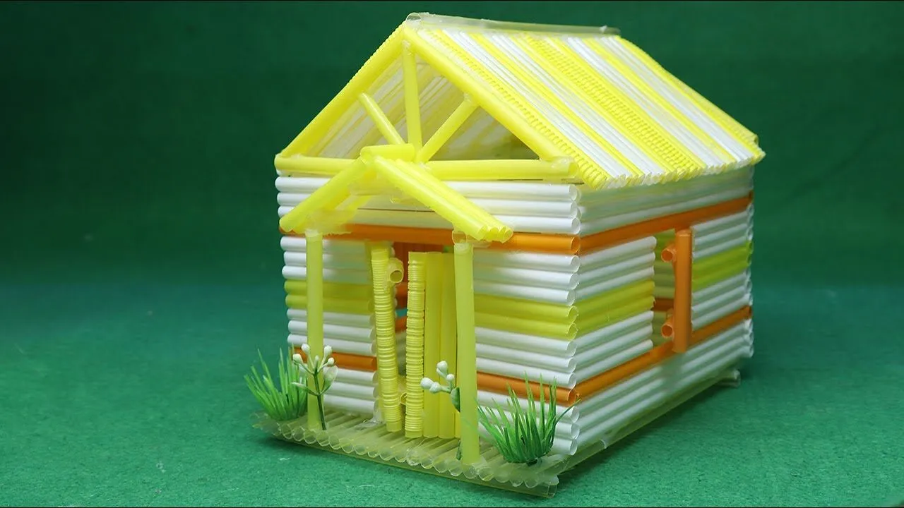 Cách làm đồ handmade từ ống hút – Ý tưởng sáng tạo đơn giản và thân thiện môi trường